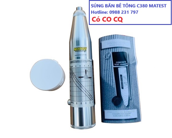 Súng bắn bê tông c380 matest