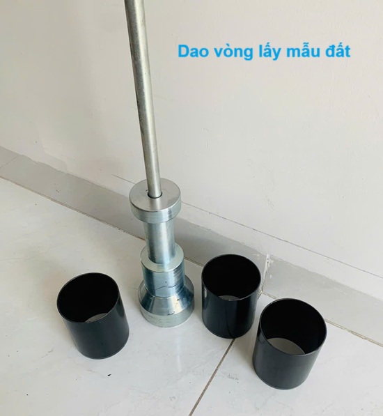bộ dao vòng lấy mẫu đất