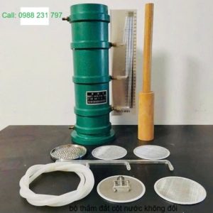 bộ thấm đất cột nước không đổi