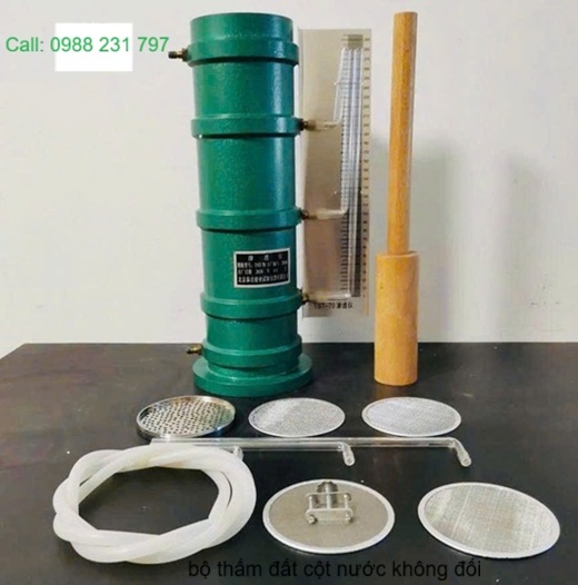 bộ thấm đất cột nước không đổi
