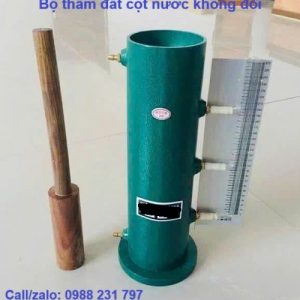 bộ thấm đất cột nước không đổi