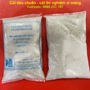 cát tiêu chuẩn-cát thí nghiệm xi măng