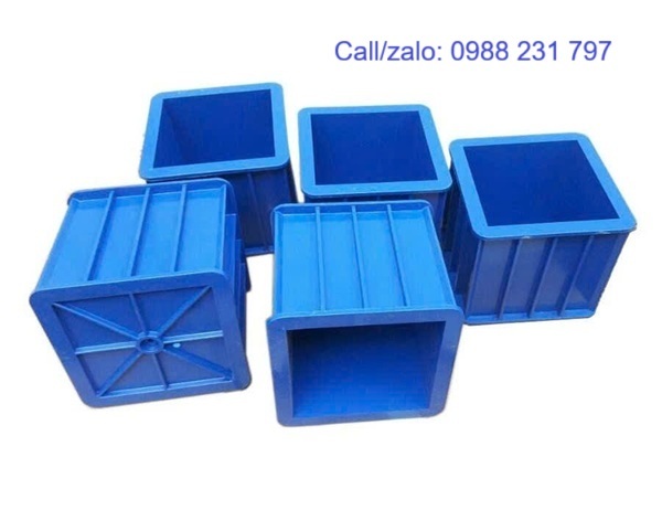 Khuôn đúc mẫu bê tông bằng nhựa giá rẻ tphcm