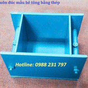 khuôn đúc mẫu bê tông bằng thép