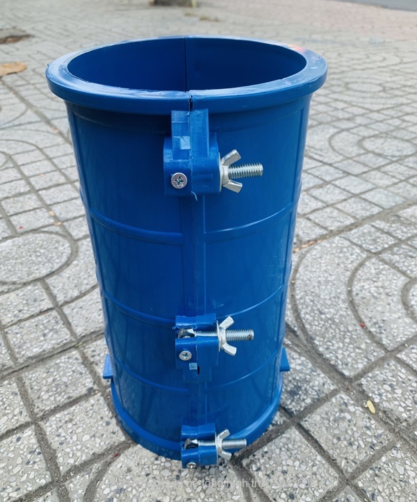khuôn đúc mẫu bê tông hình trụ 150x300