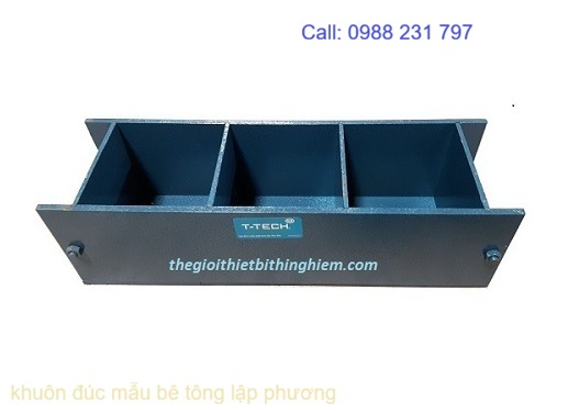 khuôn đúc mẫu bê tông lập phương