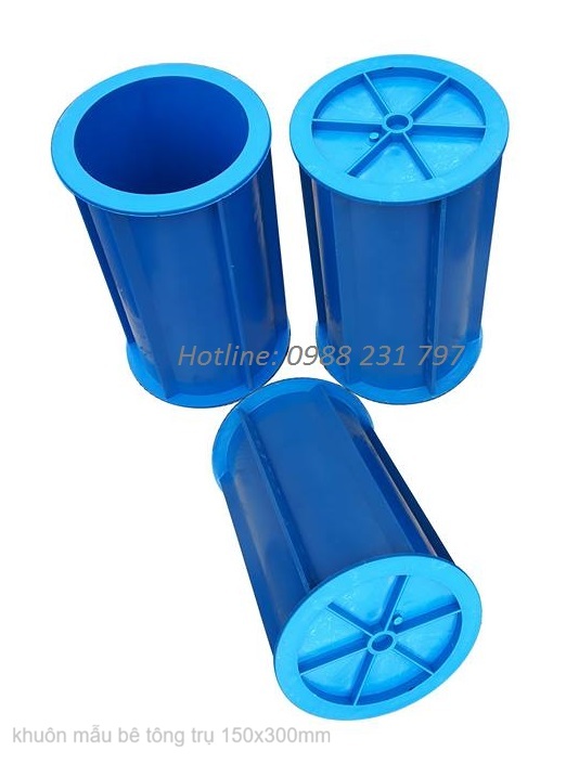 khuôn mẫu bê tông trụ 150x300mm