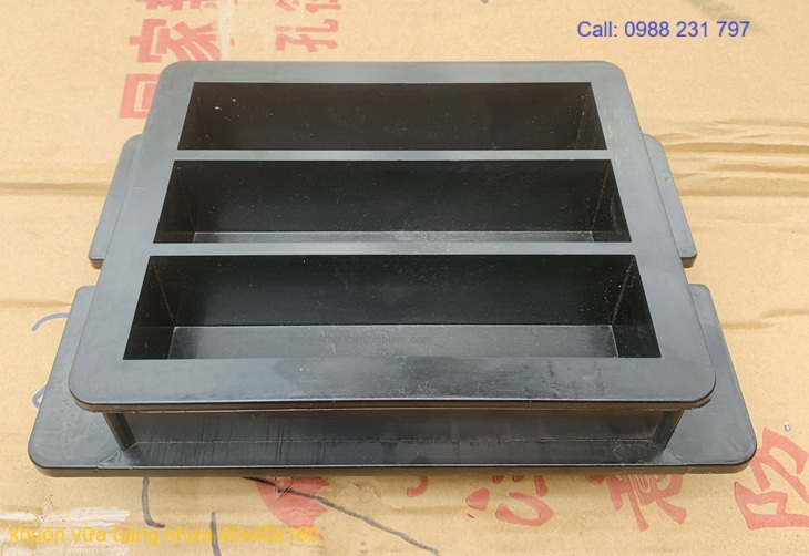 khuôn vữa bằng nhựa 40x40x160