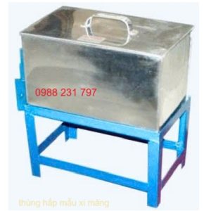 thùng hấp mẫu xi măng
