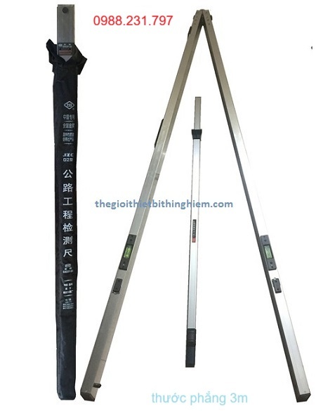thước phẳng 3m