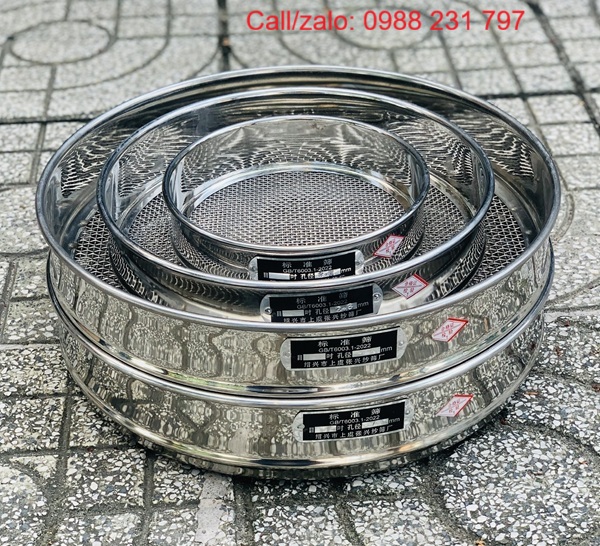 rây sàng kích thước lỗ micromet